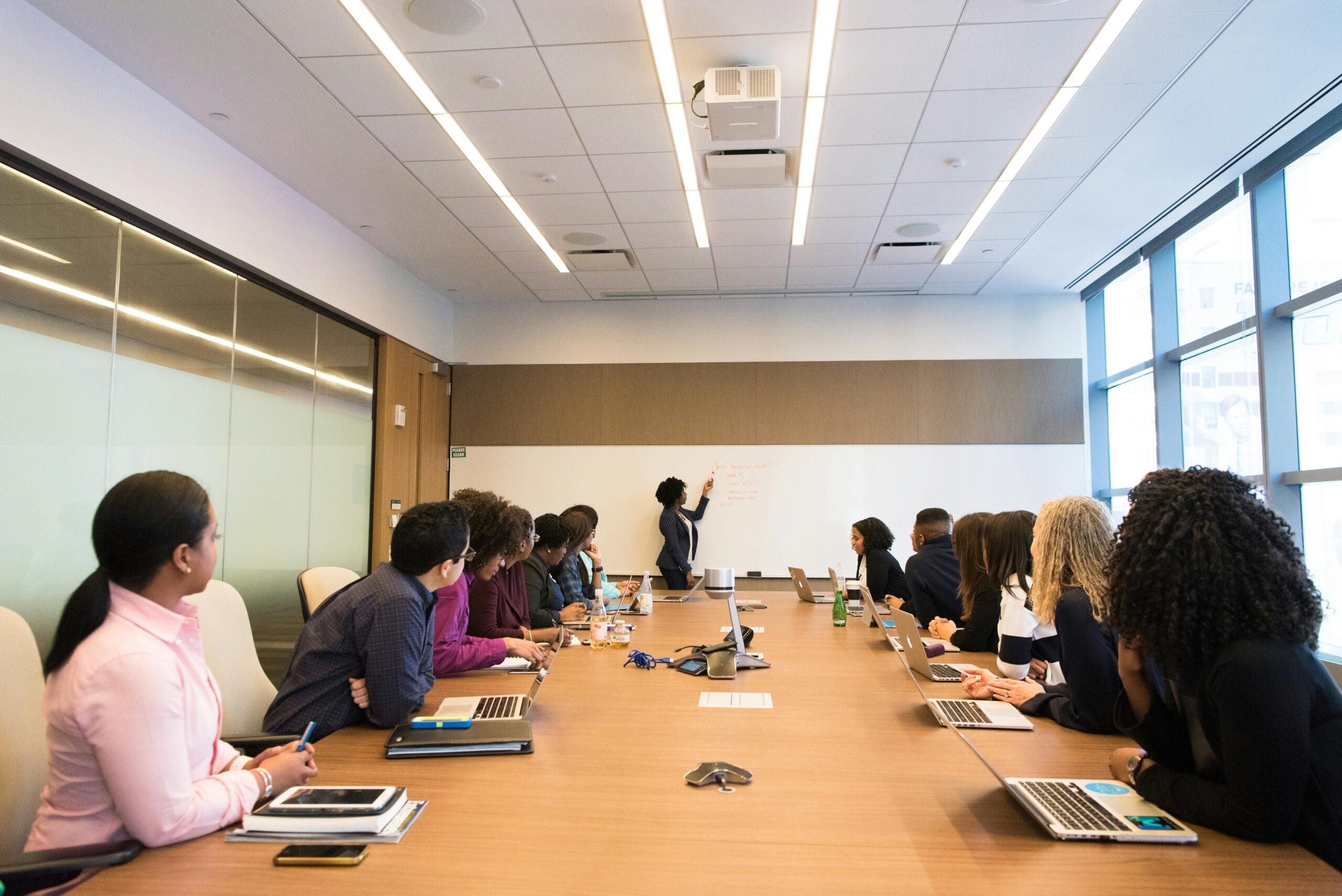 Team in a Corporate Environment