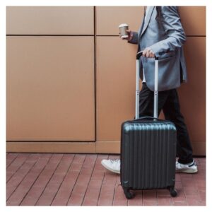 man traveling