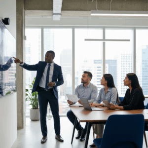 foriegn instructor teaching new language