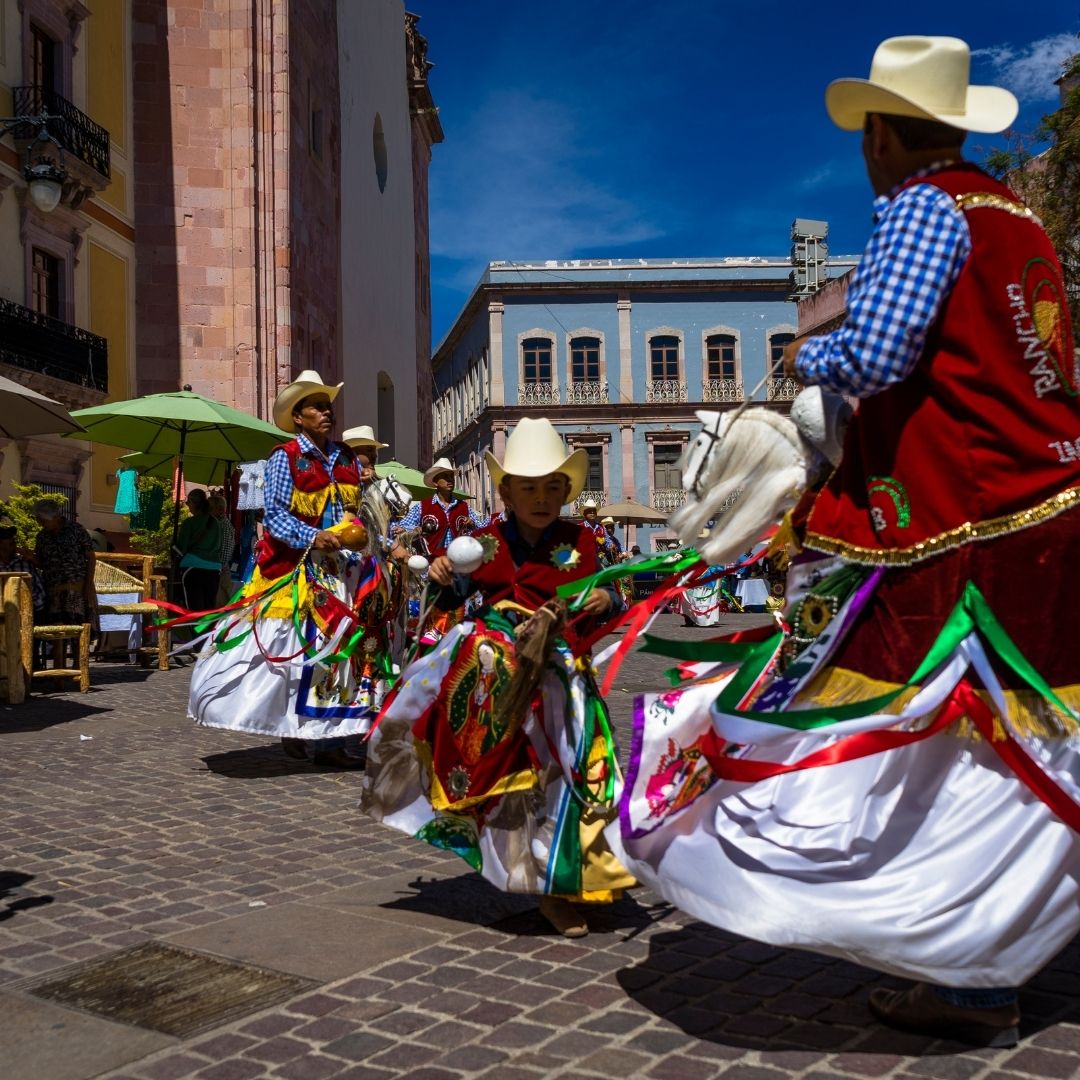Hispanic people dancing